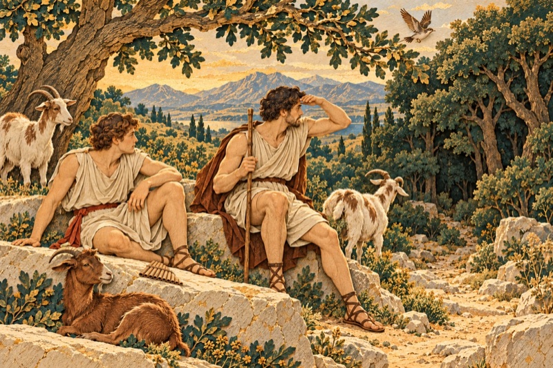 Chi spaventò il primo pastore?